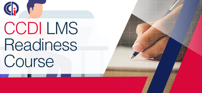 CCDI LMS Readiness Course